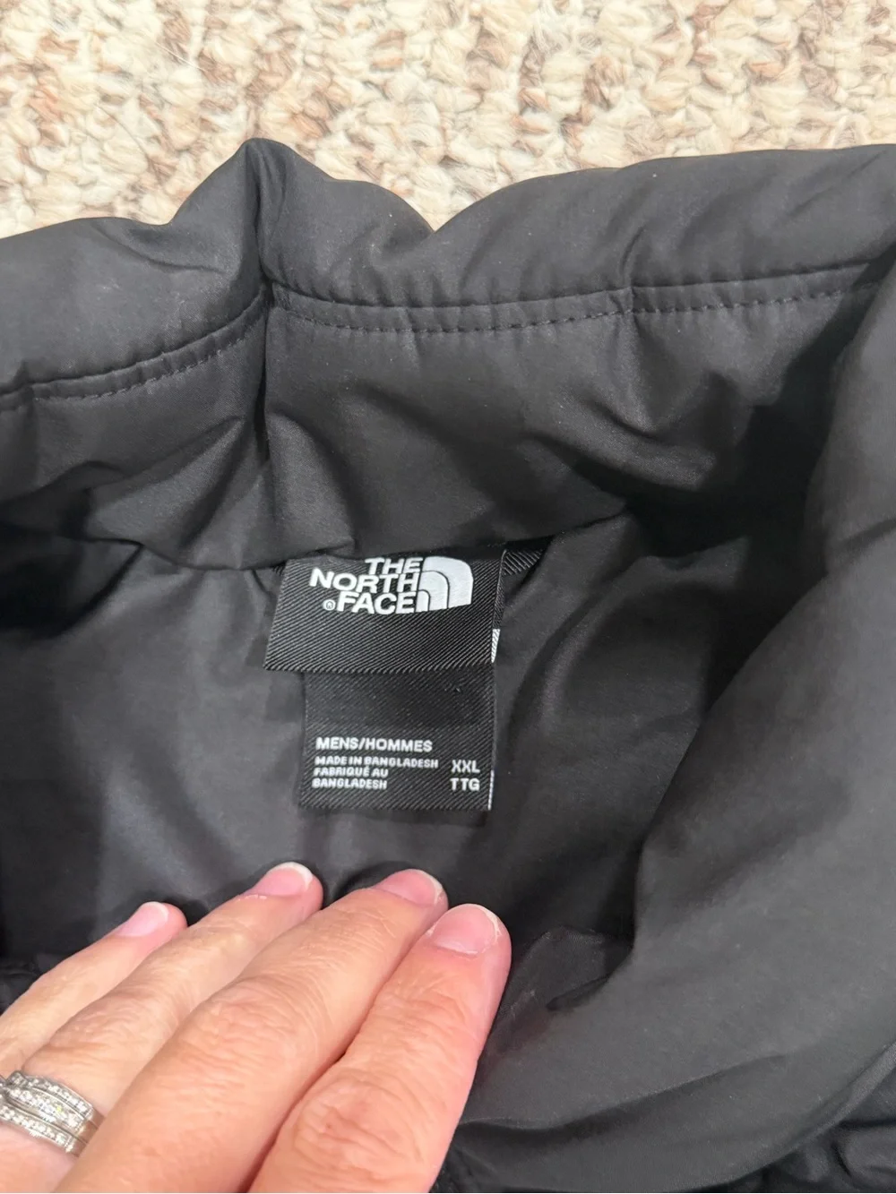 The North Face Men’s Black Puffer Vest